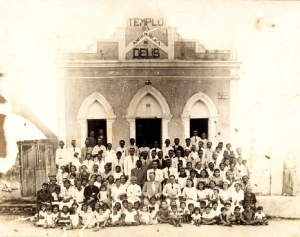 templo central no ano de 1932